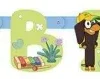 Bluey Happy Birthday Jointed Banner 6' | 1 ct