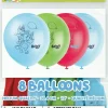 Bluey Printed Latex Balloons 12" | 8 ct