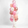 Blush Birthday Themed Accent Bouquet | 19pc