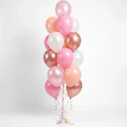 Blush Birthday Themed Accent Bouquet | 19pc
