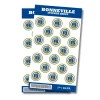 Bonneville Utah High School Sticker Seal 1" | 36 ct