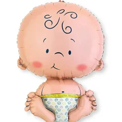 Bouncing Baby Supershape Mylar Balloon | 1 ct