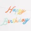 Bright Personalizable Birthday Garland Set | 1ct