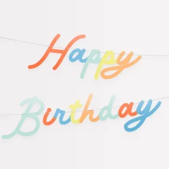 Bright Personalizable Birthday Garland Set | 1ct