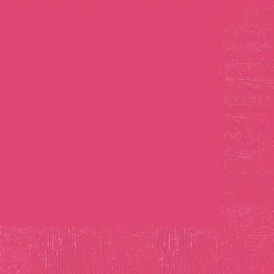 Bright Pink Dinner Napkins | 40ct