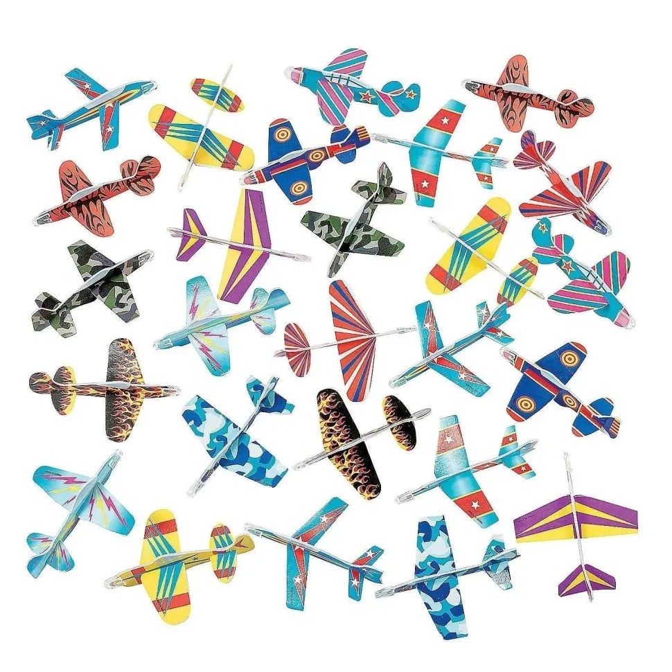 Bulk Colorful Patterns Glider Assortment | 72ct