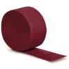 Burgundy Crepe Paper Streamer 81ft | 1ct