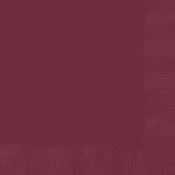 Burgundy Lunch Napkins | 100ct