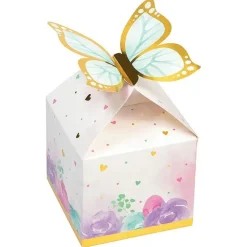Butterfly Shimmer Favor Boxes 5" | 8ct