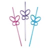 Butterfly Crazy Straws | 6ct