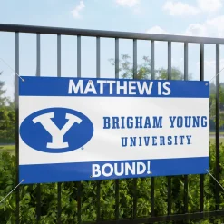 BYU Bound Custom Name Banner 2 sizes | 1ct