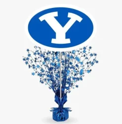 BYU Stretch Y Centerpiece Spray 14" | 1 ct