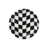 Checkered Flag Paper Plates 9'' | 8ct