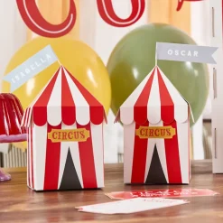 Circus Customizable Party Boxes | 4ct