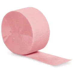 Classic Pink Crepe Paper Streamer 81ft | 1ct