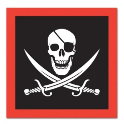 Classic Pirate Lunch Napkins | 16 ct