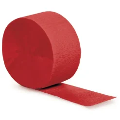 Classic Red Crepe Paper Streamer 81ft | 1ct