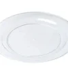 Clear Plastic Plates 7" | 15ct