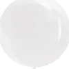 Clear Round SuperShape Bubble Balloon 36" | 1 ct