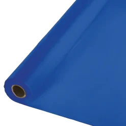 Cobalt Plastic Tablecover Roll 100'x40" | 1ct