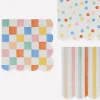 Colorful Pattern Large Napkins | 16ct