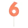 Coral #6 Candle | 1ct
