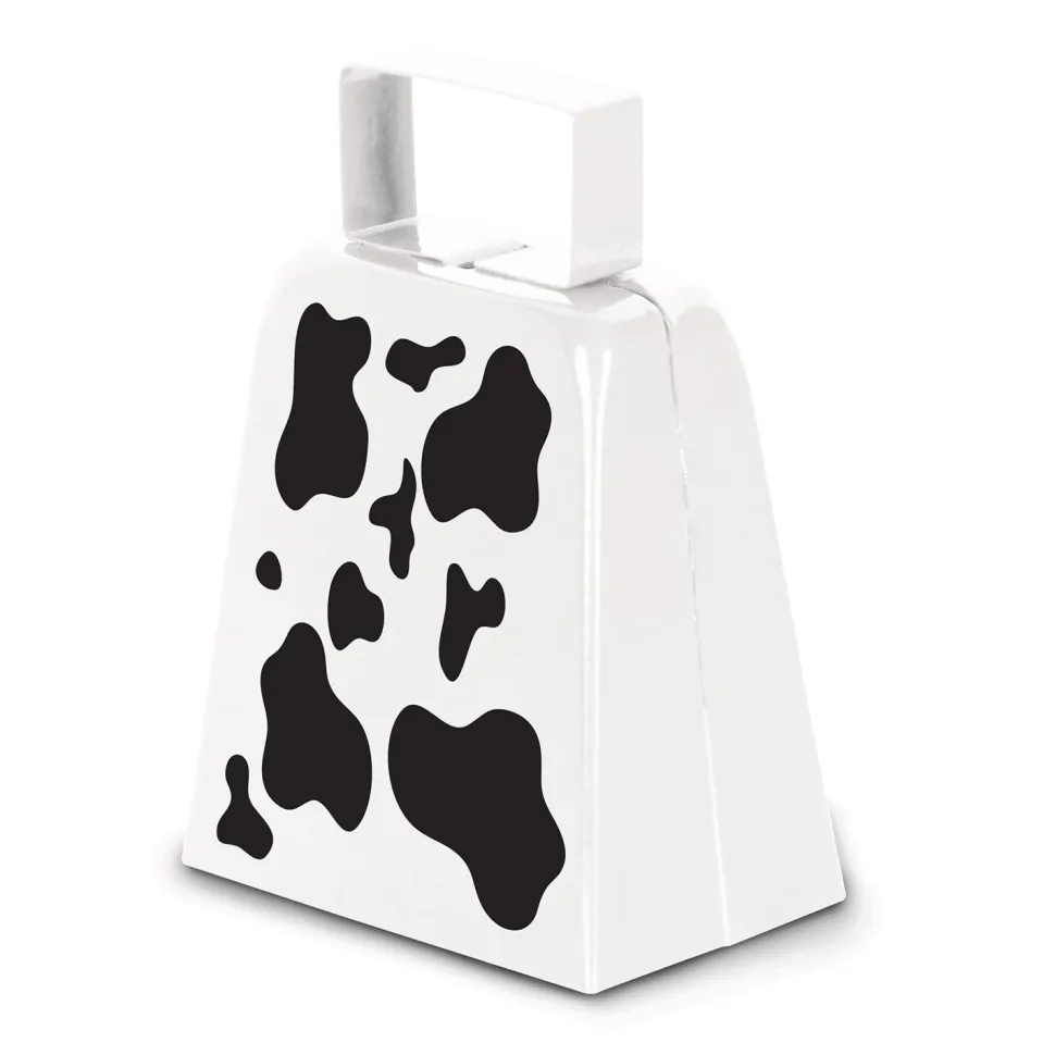 Cow Print Cowbell | 1ct