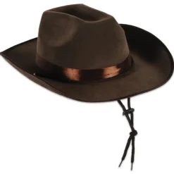 Cowboy Hat Brown Adult | 1ct