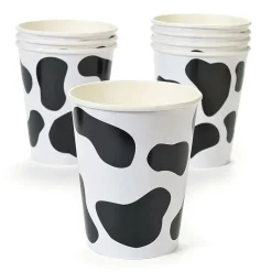 Cow Print Paper Cups, 9 oz. | 8 ct