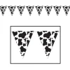 Cow Print Pennant Banner | 12'