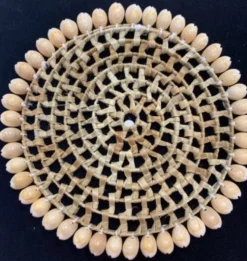 Cowrie Shell Border Placemat | 1ct