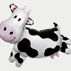Cow Supershape Mylar Balloon | 1ct