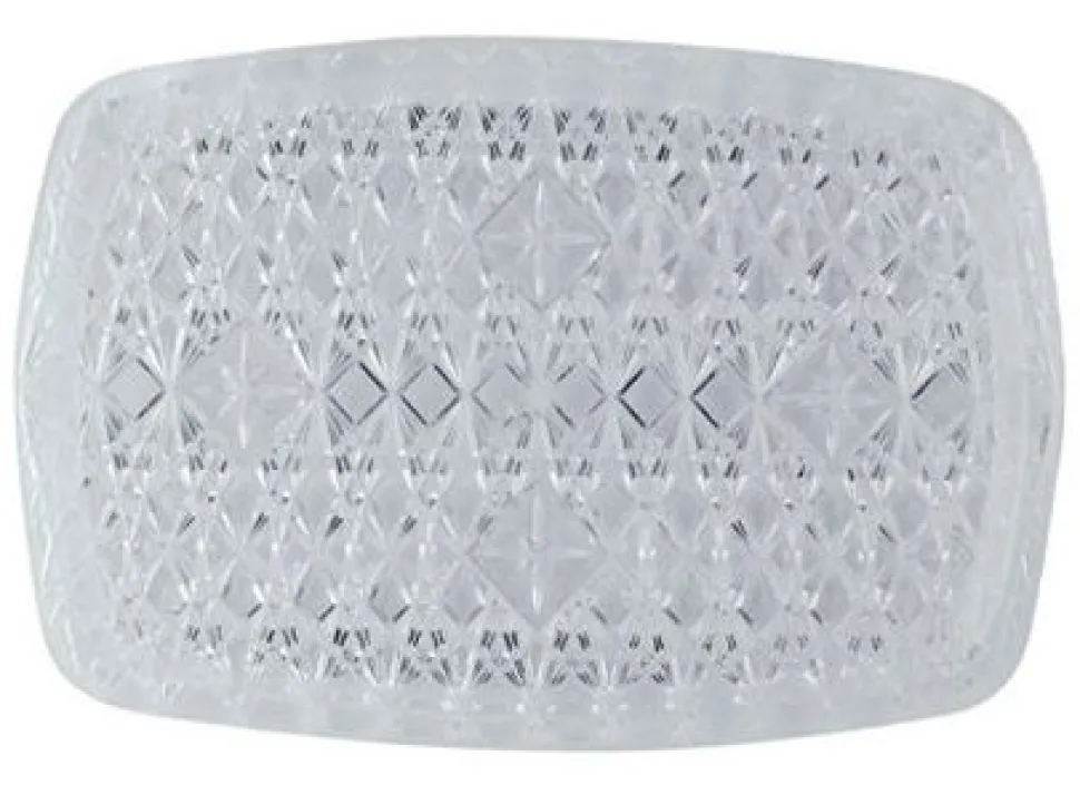 Crystal Cut Tray | 18" x 12"