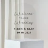 Customizable Acrylic Wedding Welcome Sign | 1ct