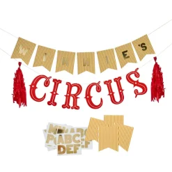 Customizable Circus Card Banner | 1ct