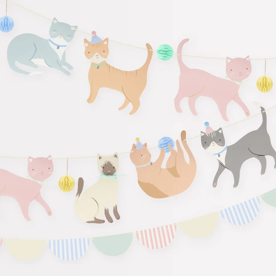Cute Kittens Garland Set | 1ct