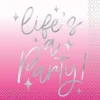 Dance Party Beverage Napkins | 16ct