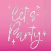 Dance Party Lunch Napkins | 16ct