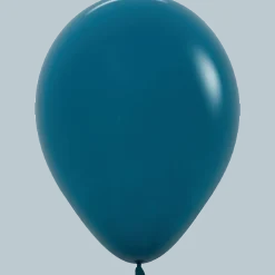 Deep Teal Latex Balloon w/ Helium & Hi-Float, 11" | 1 ct