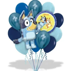 Deluxe Bluey Balloon Bouquet | 16pc