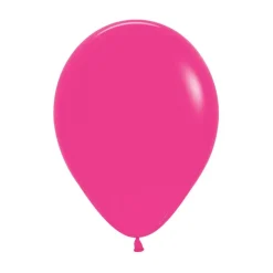 Deluxe Fuchsia, Latex Balloon With Helium and Hi-Float 11'' | 1 ct