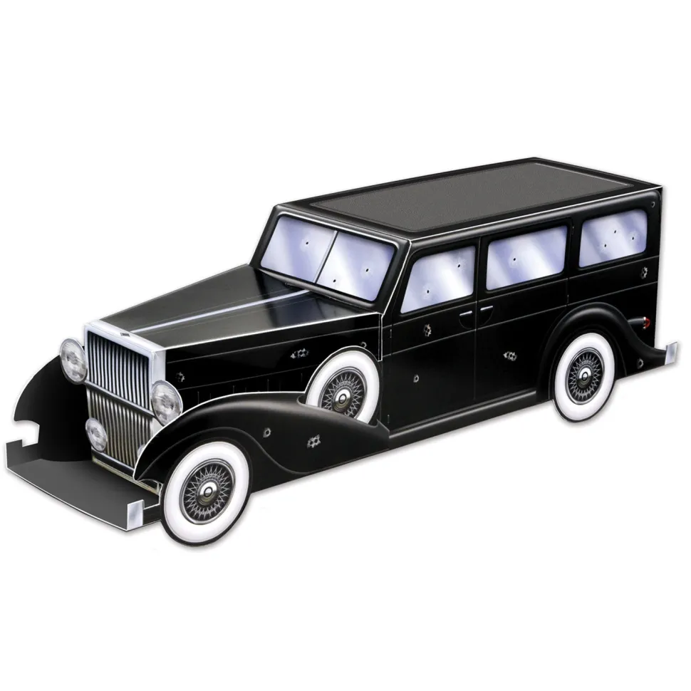 3-D Gangster Car Centerpiece | 1ct