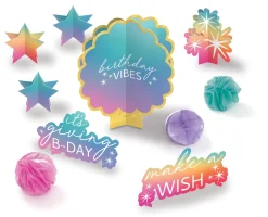 Digital Dream Birthday Centerpieces | 10pc