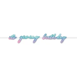Digital Dream Birthday Letter Banner | 1ct