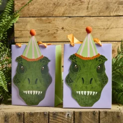 Dinosaur Party Favor Bags | 5ct