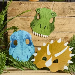 Dinosaur Party Masks | 6ct