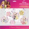 Disney Princess Swirl Decorations | 12pcs