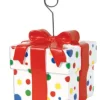 Dots Gift Box Photo/Balloon Holder | 1 ct