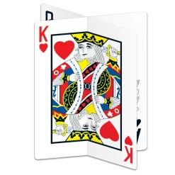 3-D Playing Card Centerpiece | 1ct