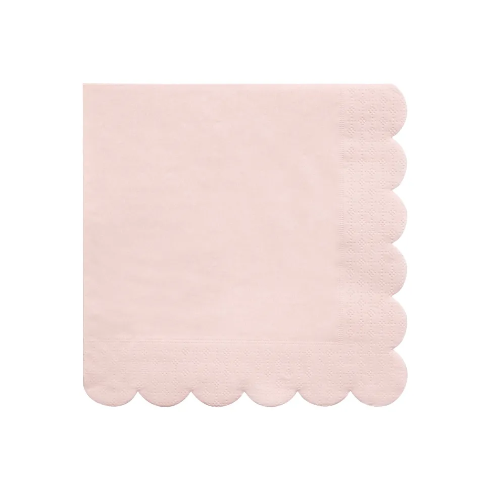 Dusky Pink Large Napkins | 20ct